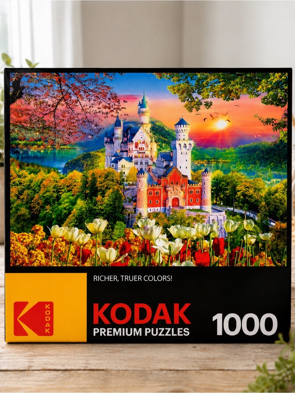 KODAK Neuschwanstein Castle Jigsaw Puzzle 1000 Piece Premium Germany Travel